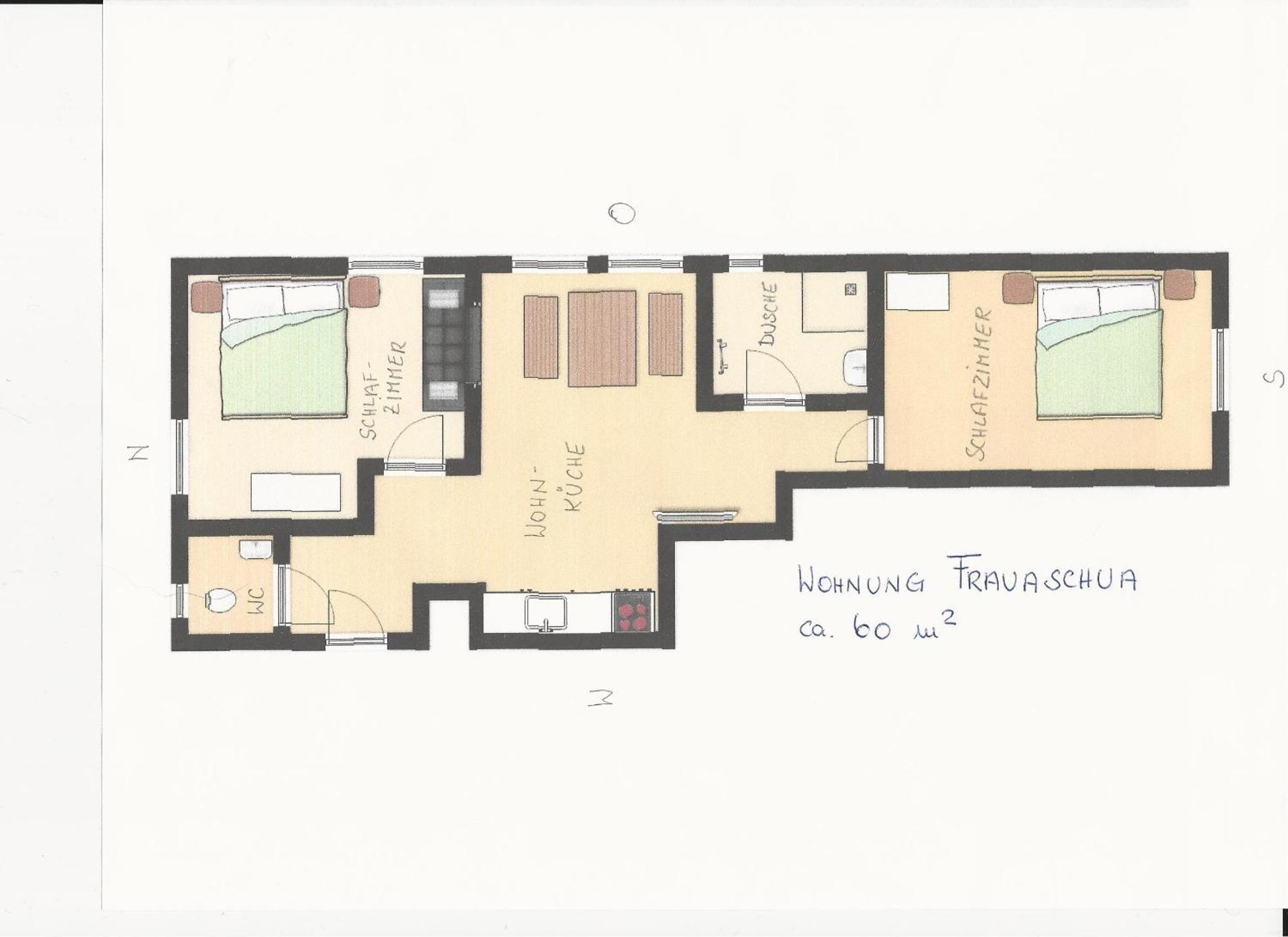 Haus Gaudenz Apartman Warth  Szoba fotó